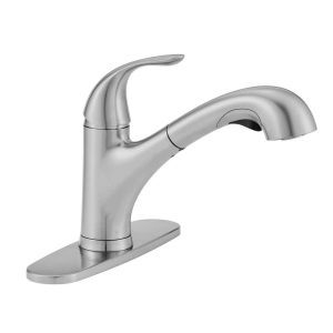 Glacier Bay Market Single-Handle Pull-Out Sprayer Kitchen Faucet in Stainless S