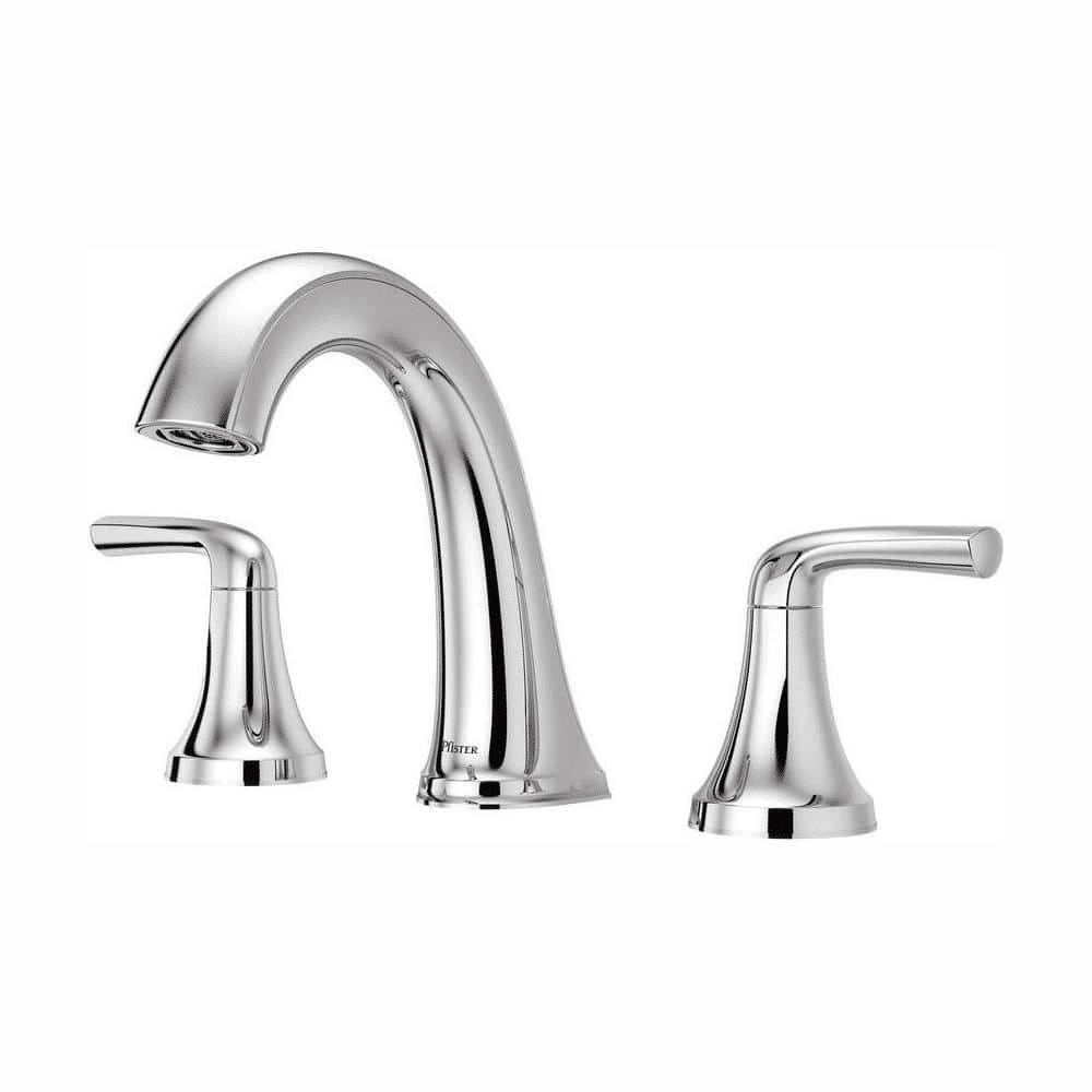 Pfister Ladera 8 in. Widespread Double Handle Bathroom Faucet in Polished Chrom