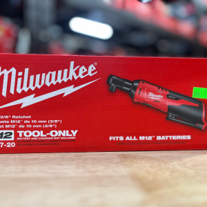 Milwaukee M12 12V Lithium-Ion Cordless 3/8 in. Ratchet (Tool-Only) 2457-20