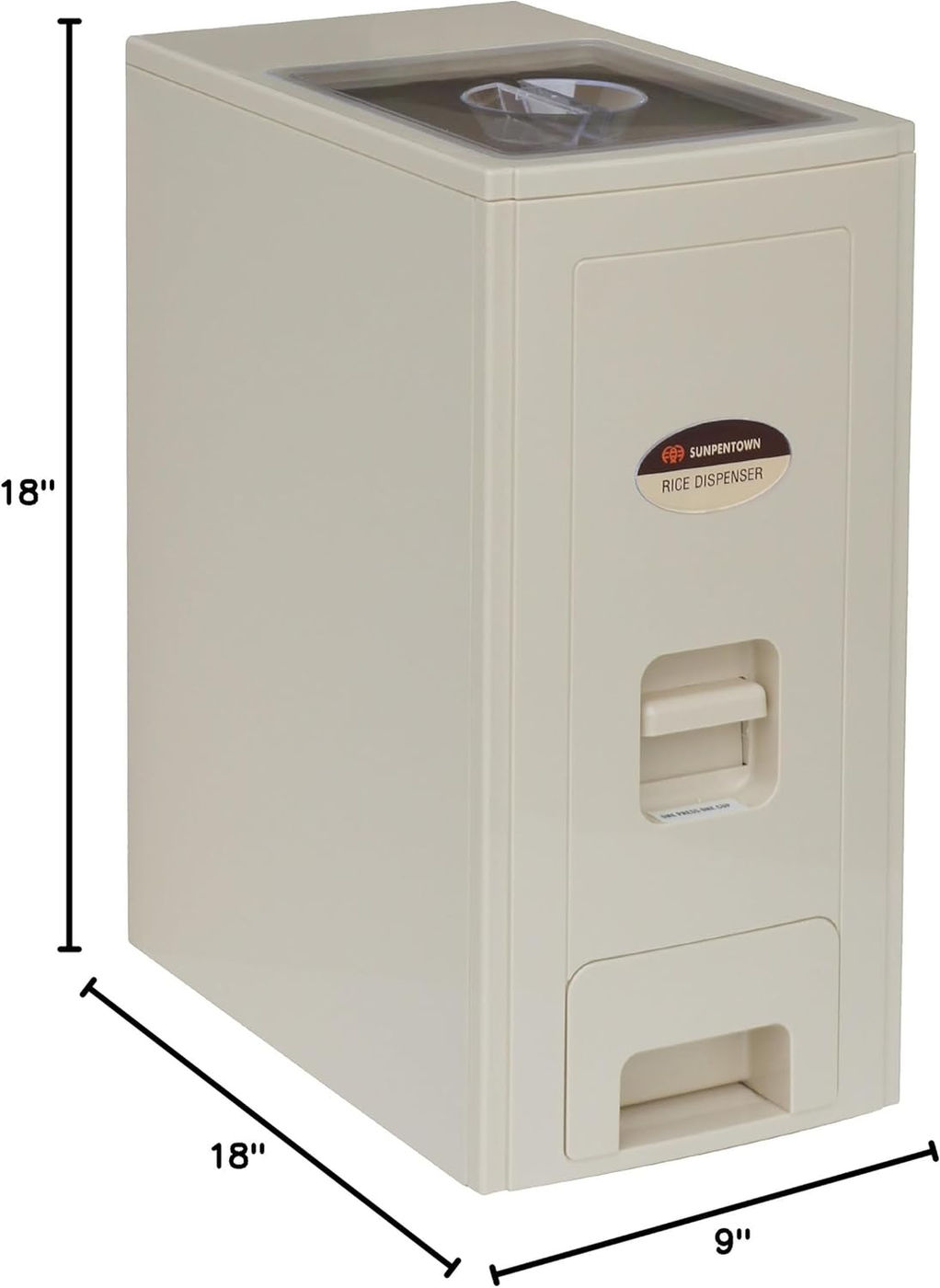 Sunpentown 26lbs Rice Dispenser