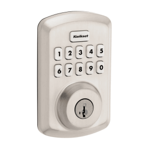 Kwikset Powerbolt 250 10-Button Keypad Satin Nickel Electronic Deadbolt