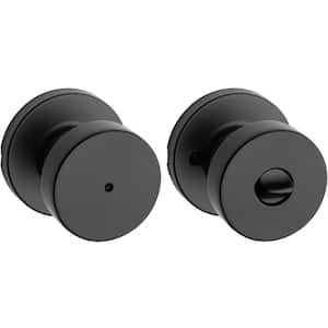 Kwikset Juno Venetian Bronze Privacy Bed/Bath Door Knob with Lock