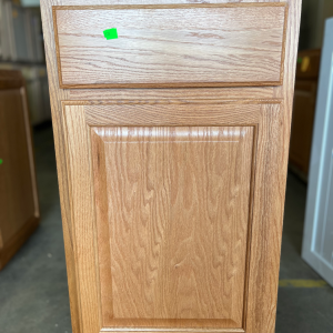 Hampton 18 in. W x 24 in. D x 34.5 in. H Assembled Base Kitchen Cabinet in Mediu