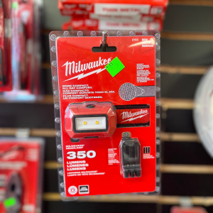 Milwaukee Battery Powered Flashlight, Red, Lightweight