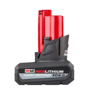 M12 12-Volt Lithium-Ion XC High Output 5.0 Ah Battery Pack