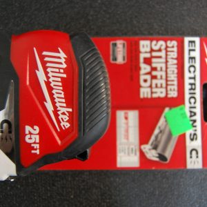 Milwaukee 25ft Electrician Magnetic Tape
