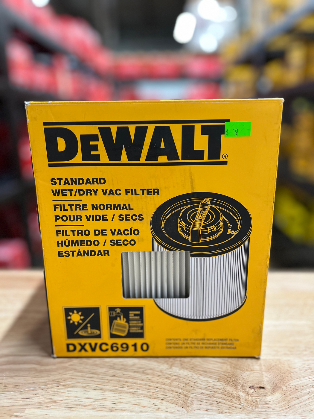 DEWALT 6 Gal. to 16 Gal. Cartridge Filter