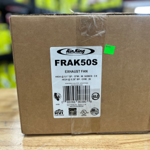 Air King FRAK50S 50 CFM 4-Inch Fire Rated Bathroom Exhaust Fan
