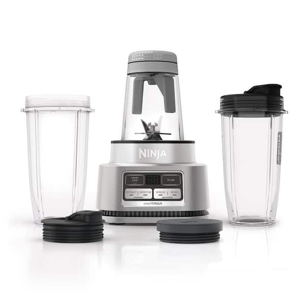 NINJA Foodi 24 oz. 4-Speed Auto-iQ Stainless Steel Smoothie Bowl Maker and Nutr