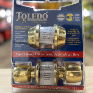 Toledo Fine Locks Knobset & Deadbolt