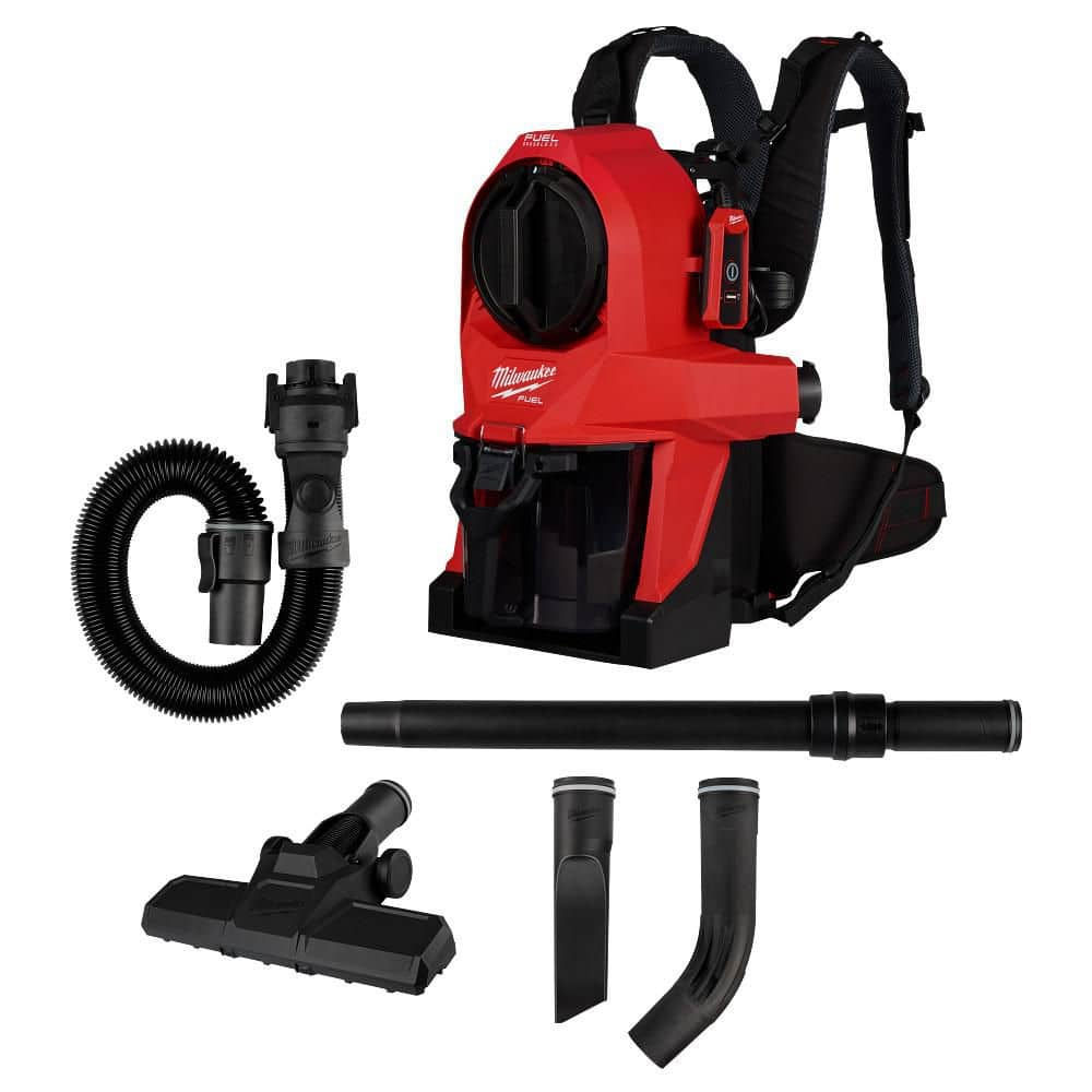 Milwaukee M18 FUEL 18-Volt Lithium-Ion Brushless Red HEPA Multisurface 1 Gal. C
