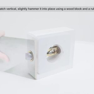 Defiant Brandywine Stainless Steel Bed/Bath Door Knob and Hall/Closet Door Knob