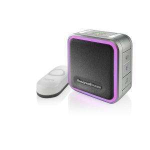 Honeywell Home Series 5 Portable Wireless Doorbell with Halo Light and Push But
