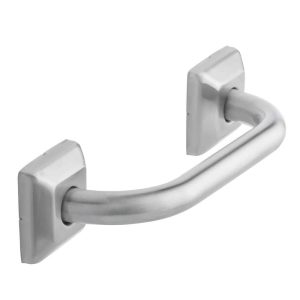 Glacier Bay 9 in. L x 2.5 in. Grab Bar in Brushed Stainless Steel