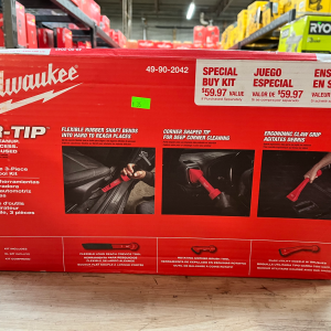 Milwaukee AIR-TIP Claw Utility Nozzle with Rotating Brush
