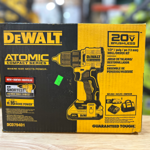 ATOMIC 20-Volt Lithium-Ion Cordless Compact 1/2 in. Drill/Driver Kit with 2.0Ah