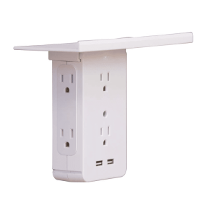 Socket Shelf Cordless Wall Outlet Extender