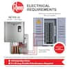 Rheem Performance 24 kW 4.68 GPM 240V Self-Modulating Electric Tankless Water H