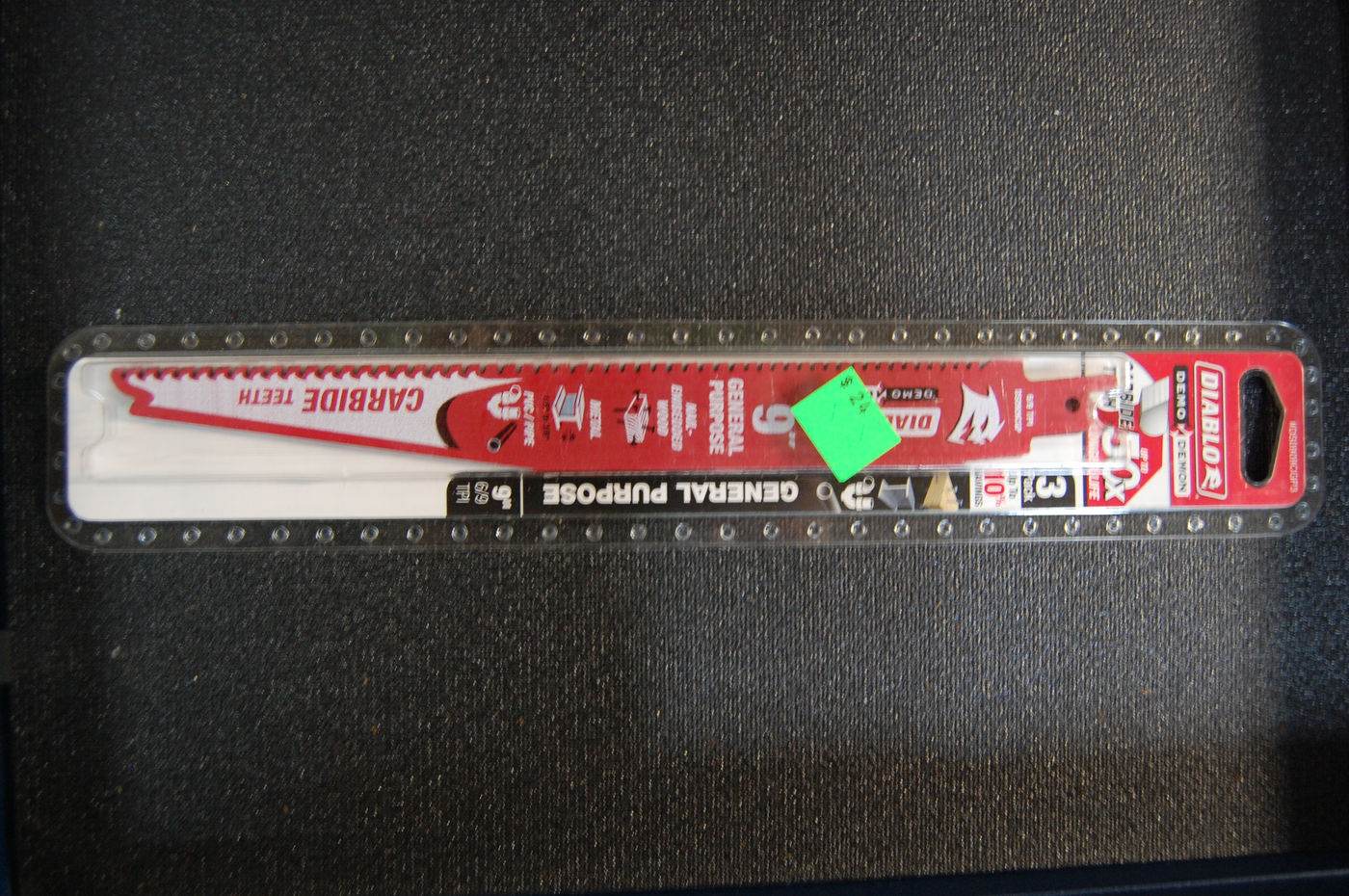 DIABLO 9 in. 6/9 TPI Demo Demon Carbide Teeth Reciprocating Saw Blades for Gene