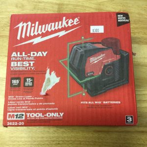 M12 green laser cross line and plumb points