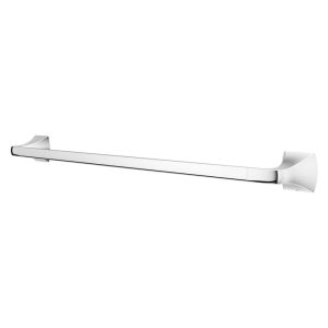 Pfister Bruxie 24 in. Wall Mounted Single Towel Bar in Polished Chrome