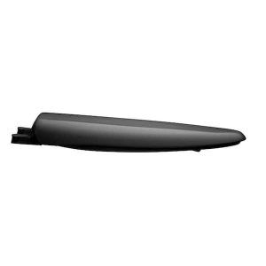 BEMIS Soft Close Elongated Plastic Closed Front Toilet Seat in Black Removes fo