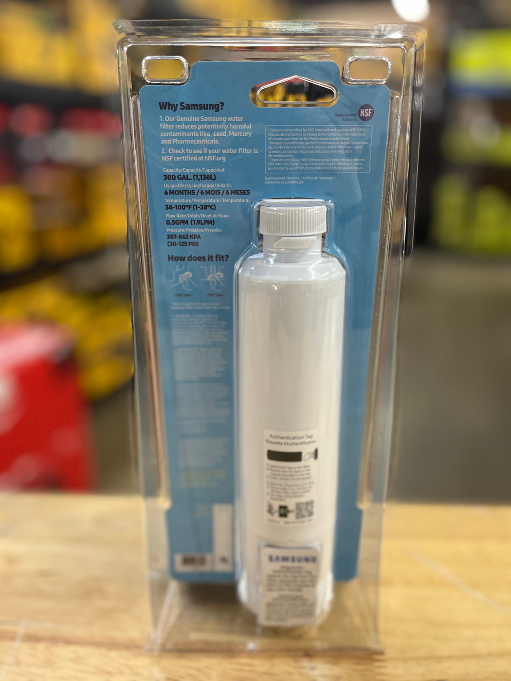 Samsung Genuine HAF-CIN/EXP Water Filter for Samsung Refrigerators HAF-CINS